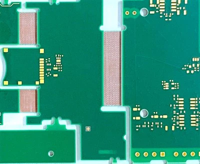 PCB semi-flexível de controle industrial